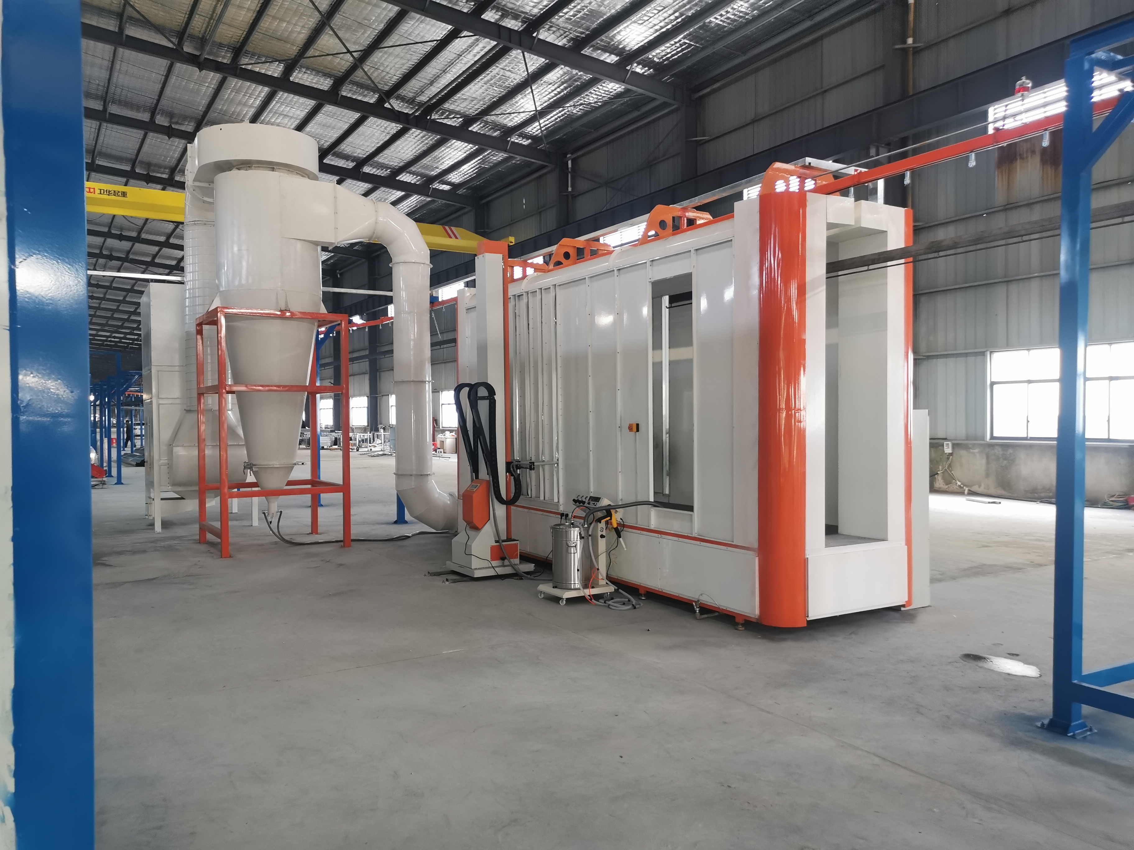 潍坊特固涂装 高效喷塑流水线赋能电缆桥架制造